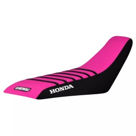 Honda 1999-2007 Honda TRX 400EX TRX 400 EX Seat Cover  BLACK/PINK/ BLACK rib #203