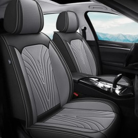 Unbranded Car Front Rear 5-Seat Cover For Kia Optima 2007-2015 Accessories Luxury Leather