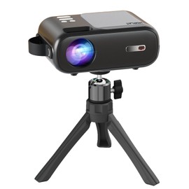 Mini Projector Tripod, HORLAT Tripod for Mini Projector with 360° Metal Rotating Ball Head for Camera, Mini Projector, Webcam (Goose Yellow)