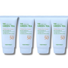Tony Moly The Moist Green Tea Moisture Sun Cream 50ml 4pcs / 토니모리 더 촉촉 그린티 수분 선크림 50ml 4개