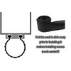 Replacement Wayne Dalton Garage Door Bottom Weather Seal 154448 for