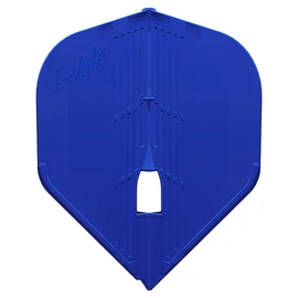 LSTYLE Dart Flights: L1 PRO Kami Forma estándar, ultra flexible, para dardos de punta suave y punta de acero, color azul