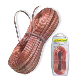 LION TOOLS - Cable Para Bocina Duplex Polarizado 15 Metros Transparente