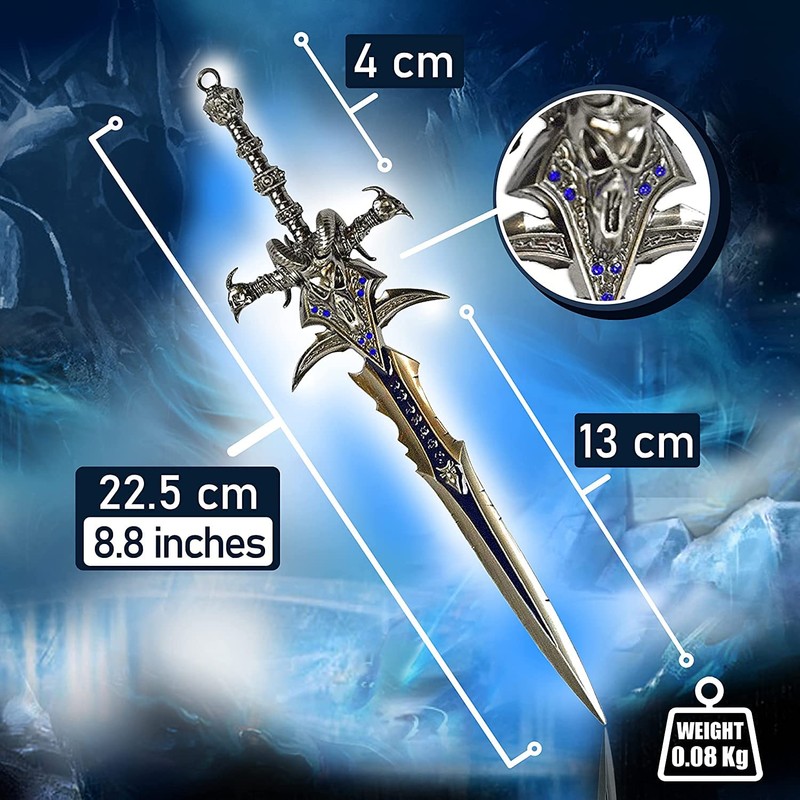 Two World of Warcraft Frostmourne Letter Openers Sword Letter Opener