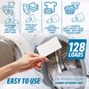 THE REFINED LIQUID LAUNDRY DETERGENT SHEETS -FRESH LINEN- 64 STRIPS-128