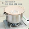 Spill Stopper Lid Cover,Boil Over Safeguard,Silicone Pot Pan Lid Multi-Function