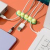 Phone Cord Holder for Desk,Cute Adhesive Cable Clips Holder,Car Home