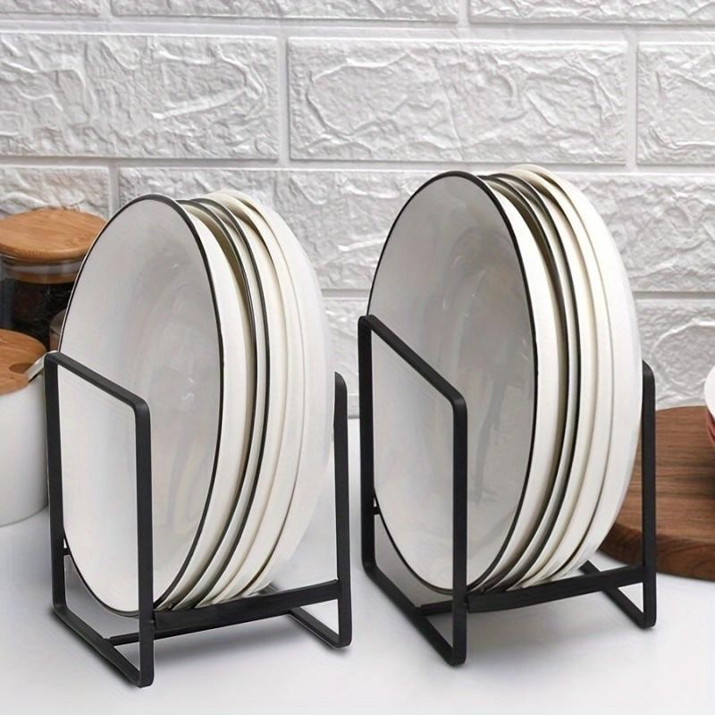 Stainless Steel Dish Rack, Vertical Plate Holder, Kitchen Organizer, Durable