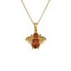 Kiara Jewellery - Bee Pendant Necklace - Gold Plated 925