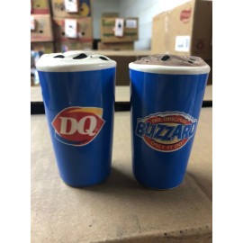 Dairy Queen DQ Salt and Pepper Shakers Blizzard collectable Gift New Memorabilia