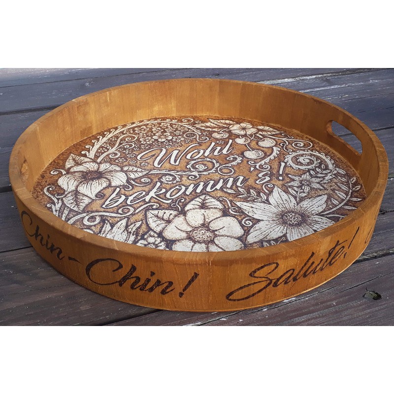 Pebaro 0285 Brandmal Craft Set in Beautiful Wooden Box: Fire