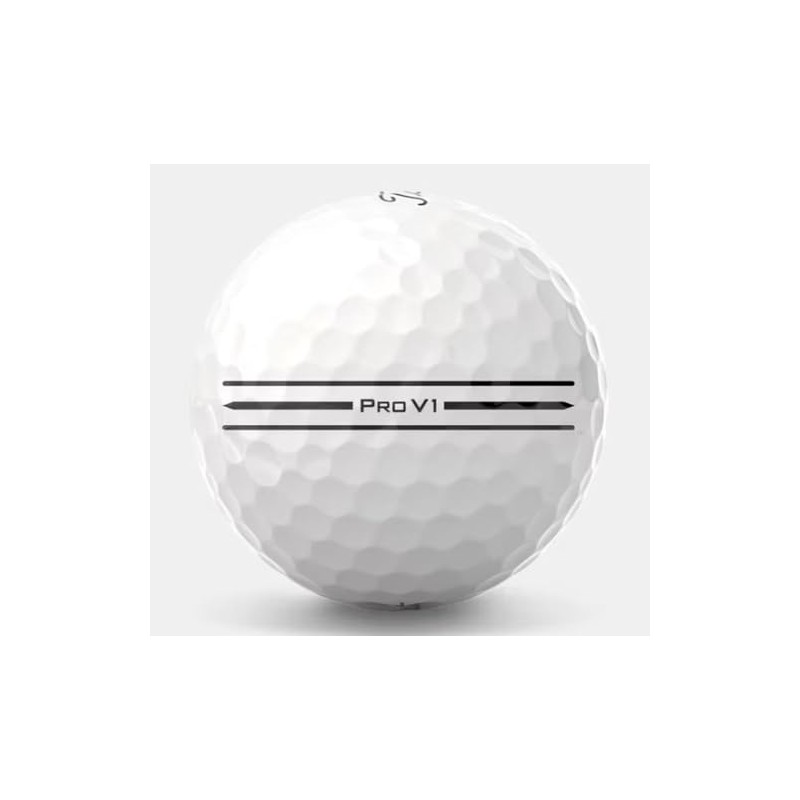 Titleist Pro V1 Golf Balls (White, 3pk, Enhanced Alignment) 1