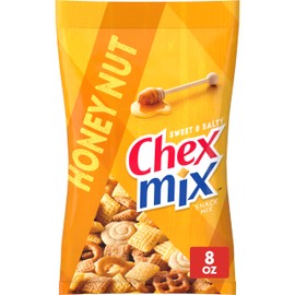 Chex Mix Honey Nut Snack Mix, Sweet & Salty Snack Bag, 8 oz