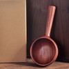 Wooden Bailer Short Handle Multifunctional Soup Spoon Water Ladle Kitchen