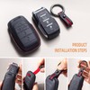 Genuine Leather Keyless Entry Remote Control Smart Key Case Cover