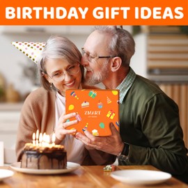 Zmart 58th Birthday Gifts Ideas - Orange Socks for 58 Year Olds, Ideal Gifts for 58 Year Old Women Men