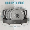 TAILI Corner Shower Caddy with Suction Cup with Hooks, Aluminum