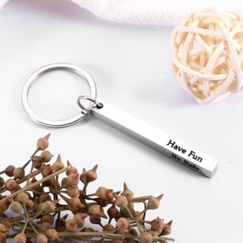 Stocking Stuffers for Teen Girls 16-18 Christmas Birthday Gifts for Teen Girls Don't Do Stupid Sht Love Mom Keychain Daughter Son Gifts from Mom Gag Gifts for Boys Girls New Driver Gifts for Women Men