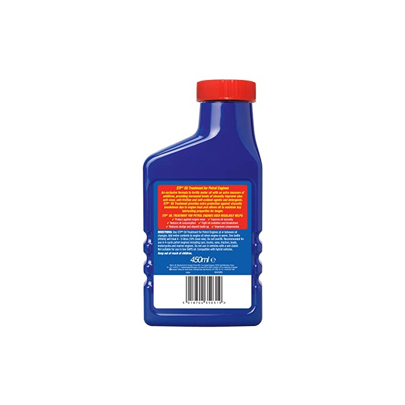 STP GST60450EN06 Oil Treatment for Petrol Engines 450 ml