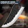 TIJERAS Butcher Knife Set, Hand Forged BBQ Viking Meat Cleaver