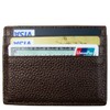 RFID Protect Slim Minimalist Pocket Leather Wallet Card Holder -