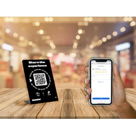 Booster Review Hub: All-in-One Digital Interaction Stand (Black)