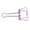 30Pcs Wire Binder Clips 2in Wide Hollow Out Strong Metal
