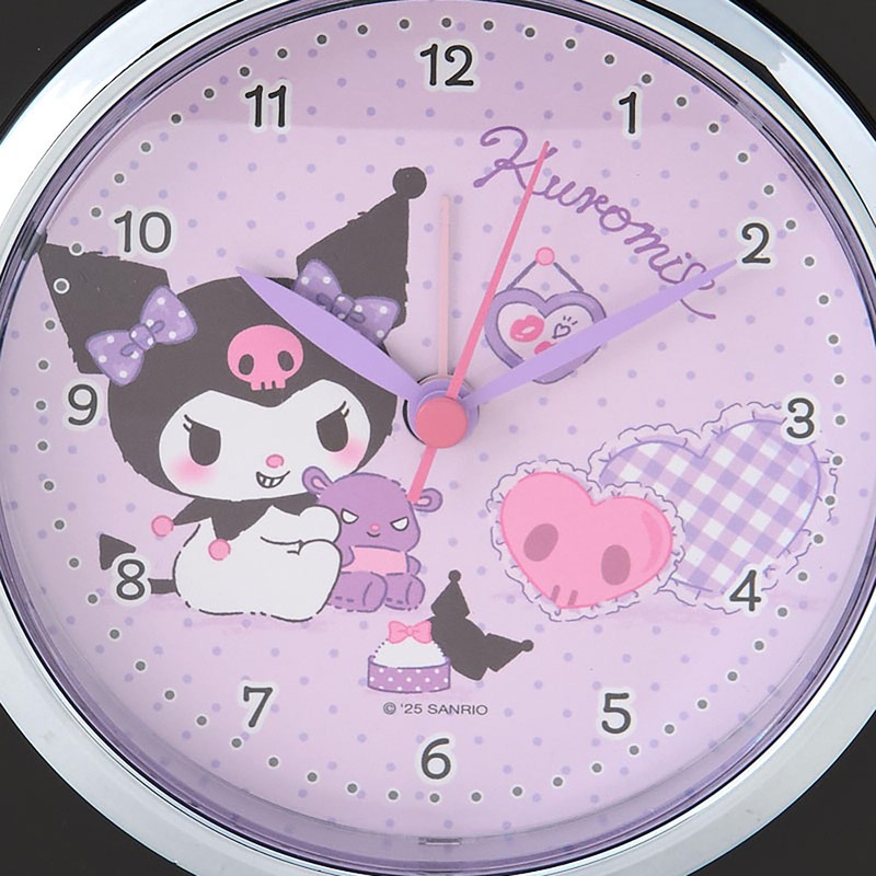 Sanrio Alarm Clock Kuromi ABS Resin with Light 306720