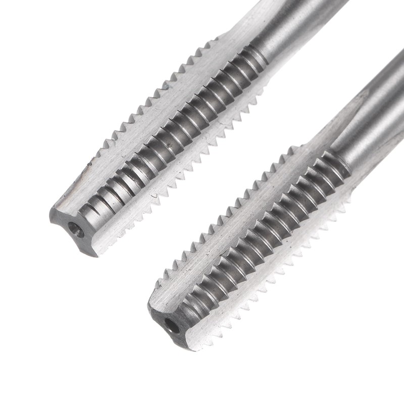 sourcing map 2pcs Metric Hand Tap Set, M8 x 1.25