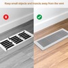 ENUODA Floor Vent Covers for Home Floor 2 Pack Silicone
