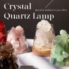 ANJI Crystal Salt Lamp with Dimmer Switch 2.2-2.5 lbs Citrine