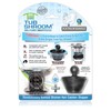 TubShroom Tub Drain Hair Catcher Combo Pack with Silicone Stopper,