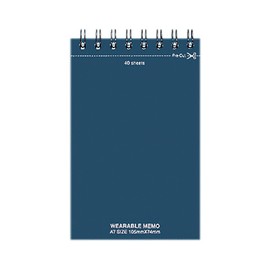 Kokuyo pocket memo Round Hole Twin Ring Binding C College Ruled A7 40 Sheets Female – c353 N