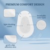 AWOXIHJ Pack of 25 White Adult Eye Plasters, Disposable, Breathable,