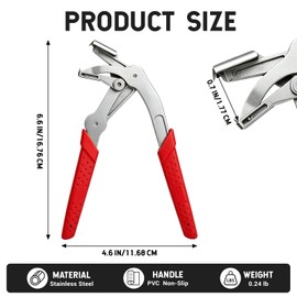 Car Clip Pliers, Professional Auto Fastener Clip Removal Pliers, Auto Trim Removal Tool for Automotive Plastic Fasteners Push Pin & Door Trim, Damage-Free, Ergonomic