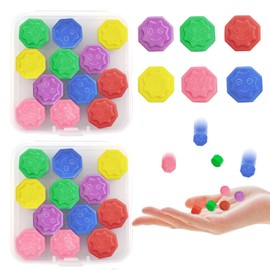 DGMI Gonggi Korean Game, Traditional Korean Game with Case, Traditional Hand Game with Colourful Stones, Gonggi Stones, Stone Game Stone Catching Game, Hand Game for Children and Adults