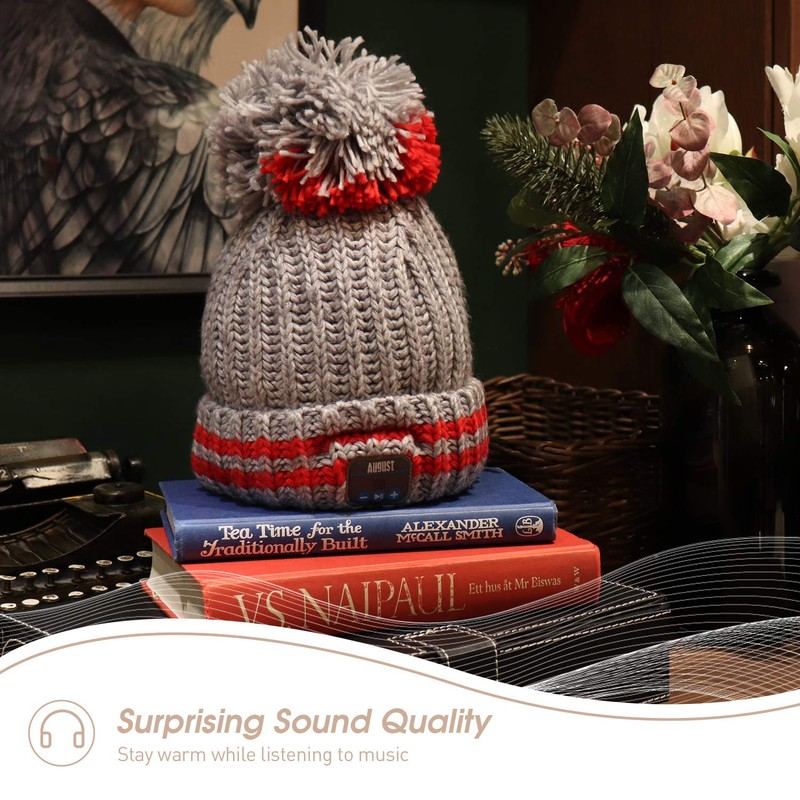 August EPA30 Bluetooth Beanie Hat - Keep Your Ears Warm,