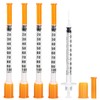 1ml/cc Syringes 29G 1/2" (12.7mm), U-100 Scientific Lab Syringes, Disposable