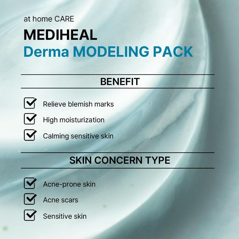 Mediheal Derma Modeling Pack (Madecassoside) - Relieving Blemish Marks For
