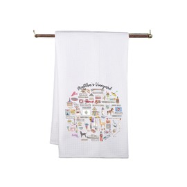 Martha’s Vineyard Travel Gift Martha’s Vineyard Kitchen Towel Martha’s Vineyard Kitchen Decor for Housewarming (Martha Towel)