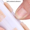 3 Strap Zipper Wound Closure Patches Breathable Seamless Elastic Zip