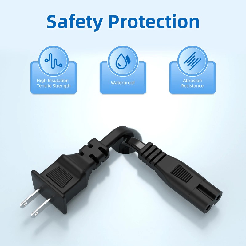 Fullecty AC Power Cord for JBL PartyBox 100 200 300