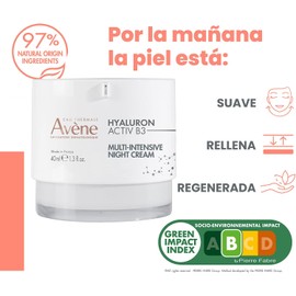 Avene Avène Hyaluron Activ B3, Crema Regeneradora con Niacinamida, 40 Mililitros