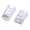 Intellinet RJ45 Modular Plugs Cat5e UTP 3-Prong for Solid Wire