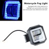 3in Motorcycle LED Headlights with Blue Aperture 20W Waterproof Bright