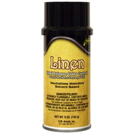 SM Arnold Total Release Odor Fogger, Linen - Advanced Odor Counteractant for All Malodors (Urine, Smoke, Cooking & More) | Neutralizes & Destroys Odors in Large Areas up to 6,000 Cu. Ft.
