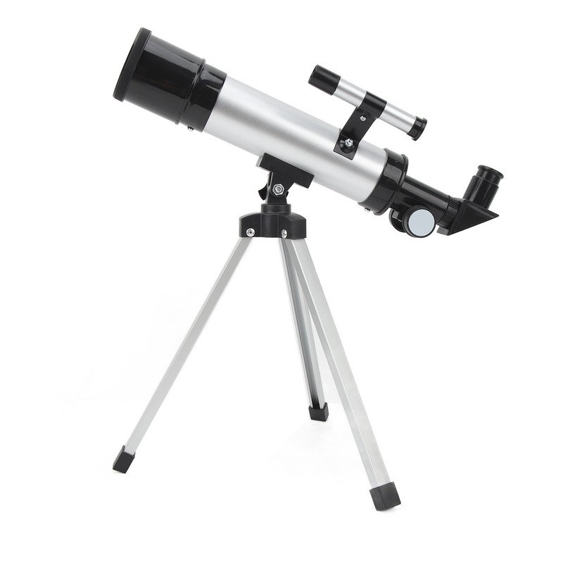Refractor Telescope HD 90x Compact Astronomical Telescope with Finderscope 2