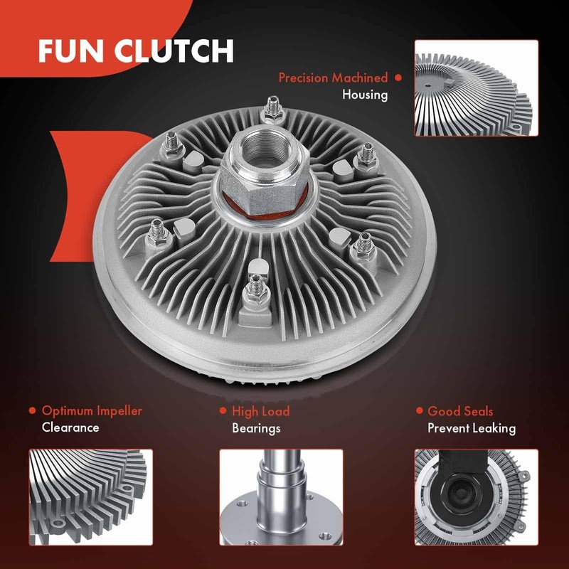 A-Premium Engine Cooling Fan Clutch Compatible with International DT466E Diesel