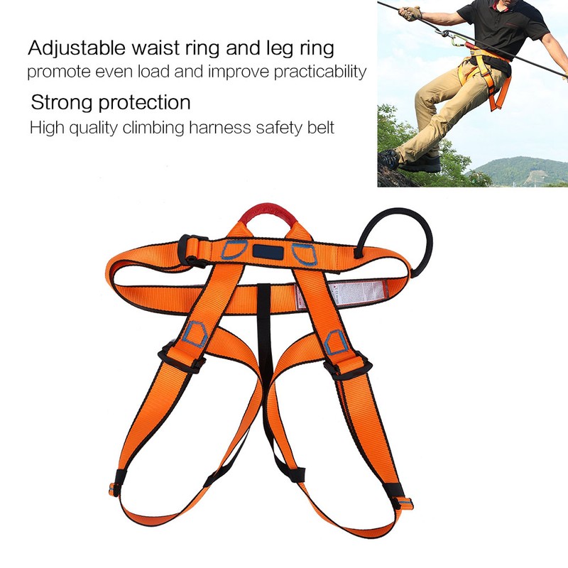 Half Body Safety Belt for Rock Climbing Mountaineering Rappelling Aerial