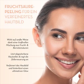 JEAN D'ARCEL DÉMAQUILLANTE exfoliating aux acides de fruits - glow fruit acid scrub for a refined face - with fruit and succinic acid - fruit acid peeling - 50 ml